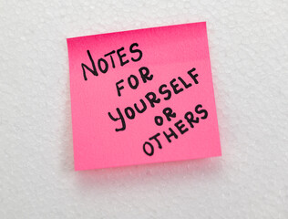  Sticky Notes for notes for yourself or others