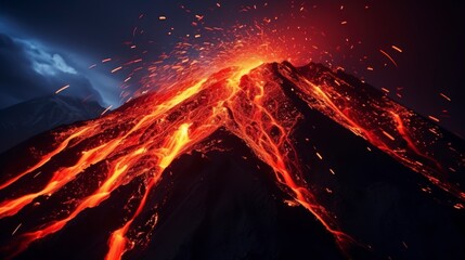 Fury of Nature - Volcano Eruption