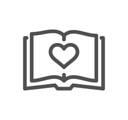 Books related icon outline and linear vector.