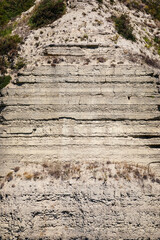 The Dniester river canyon and its banks. Rocks of the Dniester Canyon.
