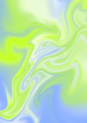 Fresh Pink Yellow Gradual Trend Oil Painting Flow Background Wallpaper