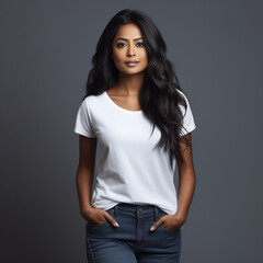 People of the world wearing t shirts