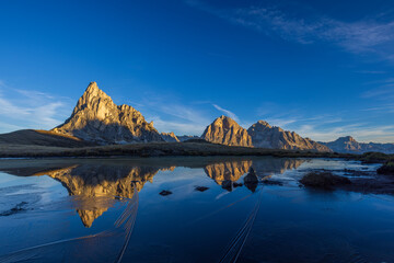 Giau Pass (Passo Giau), Dolomites Alps, South Tyrol, Italy