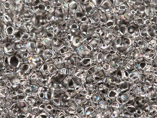 Cleaning sponge texture