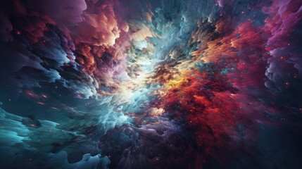 Fototapeta na wymiar abstract galaxy space background illustration.
