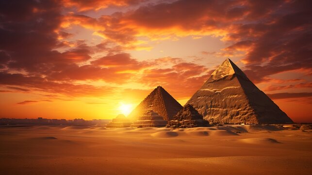 Architektonische Meisterwerke: Die Pyramiden