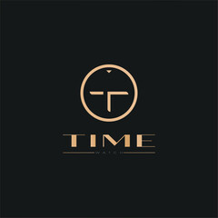 Time Watch logo for elegant timepiece stores
