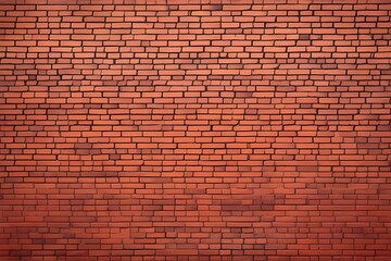 Vintage brick wall. AI generated illustration