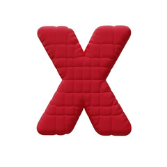 Letter X Red Balloon