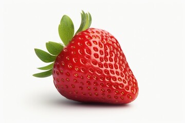 strawberry isolated on white