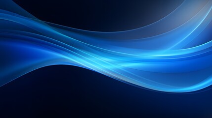 Obraz premium blue curve abstract background wallpaper