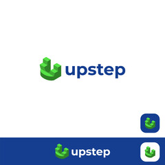 Upstep logo for using different type of business and startups