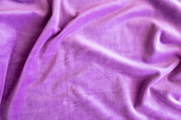 Lilac texture fabric or cloth textile for fashion clothes.