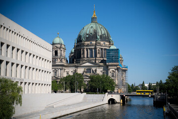 Fototapeta na wymiar Berlin Cathedral (Evangelical Supreme Parish and Collegiate Church)