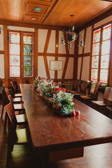 rustic dining room interior design