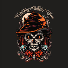 Halloween t-shirt Design. I teach the cutest pumpkins in the patch. creative halloween t shirt Design. Pumpkin shirt Vector Graphics Professional halloween T-shirt template