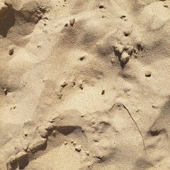 Beach sand texture with sunlight