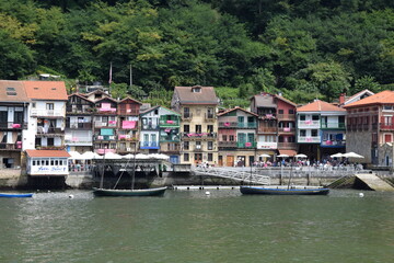 Fototapeta na wymiar San Juan beautiful village in Basque Country