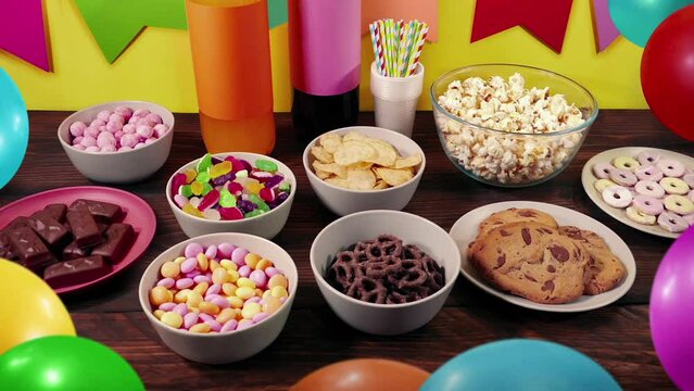 Magic Puffs Make Party Food For Birthday Party