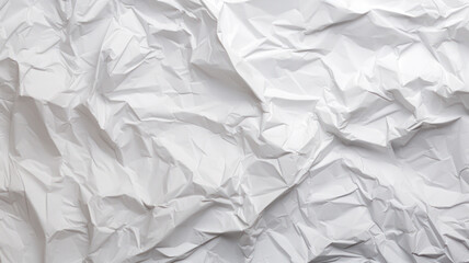 Obraz premium White paper with crumpled effect