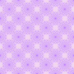 Seamless decorative pattern with ornaments.