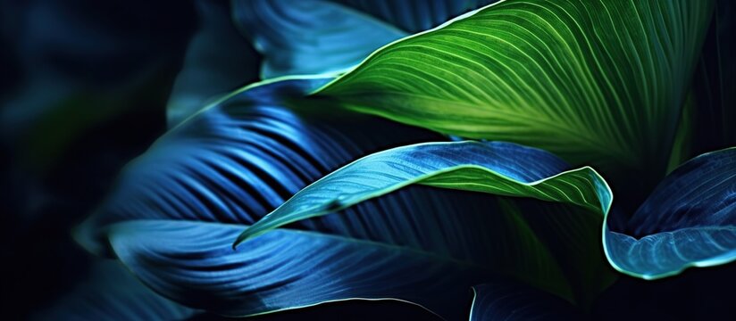 macro nature exotic leaf background
