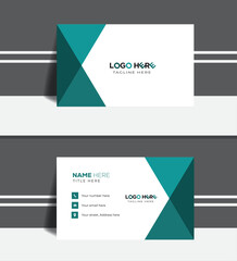 Visiting card professional  vector design.