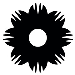 abstract black and white