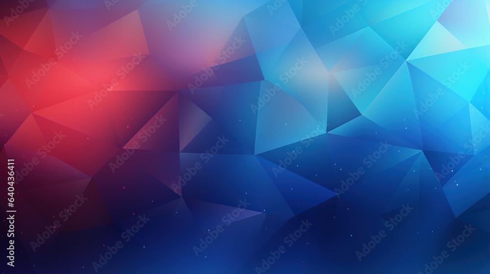 Poster bright colorful geometric pattern with triangles for a modern background