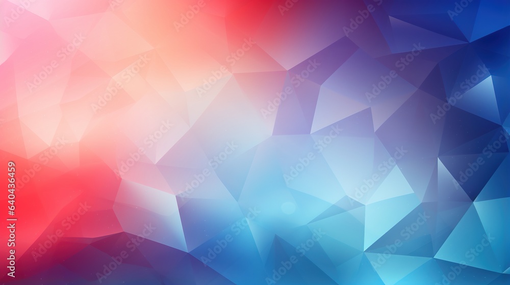 Poster bright colorful geometric pattern with triangles for a modern background