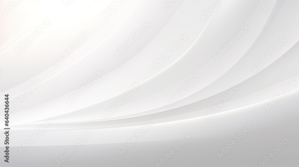 Poster soft blue abstract background with flowing curves and waves for a calming design
