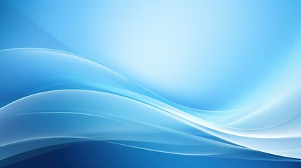 Fototapeta premium Abstract Blue Wave and Smoke with Futuristic Light Design