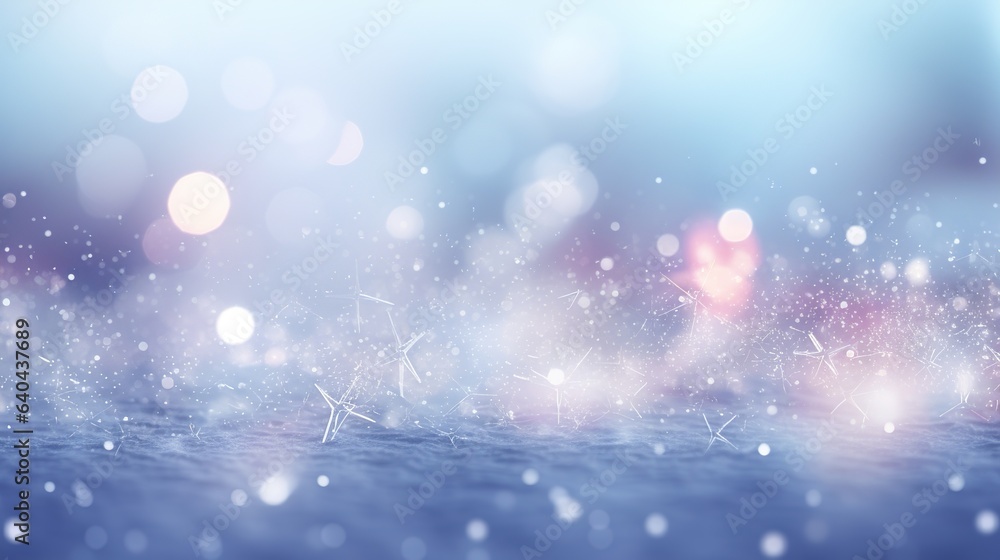 Poster abstract bokeh background