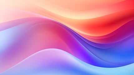 Swirling blue and pink abstract background with flowing curves