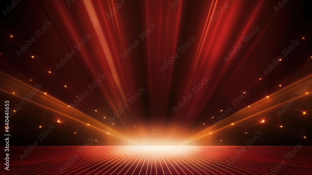 Aufkleber abstract background with lights and abstract light patterns
