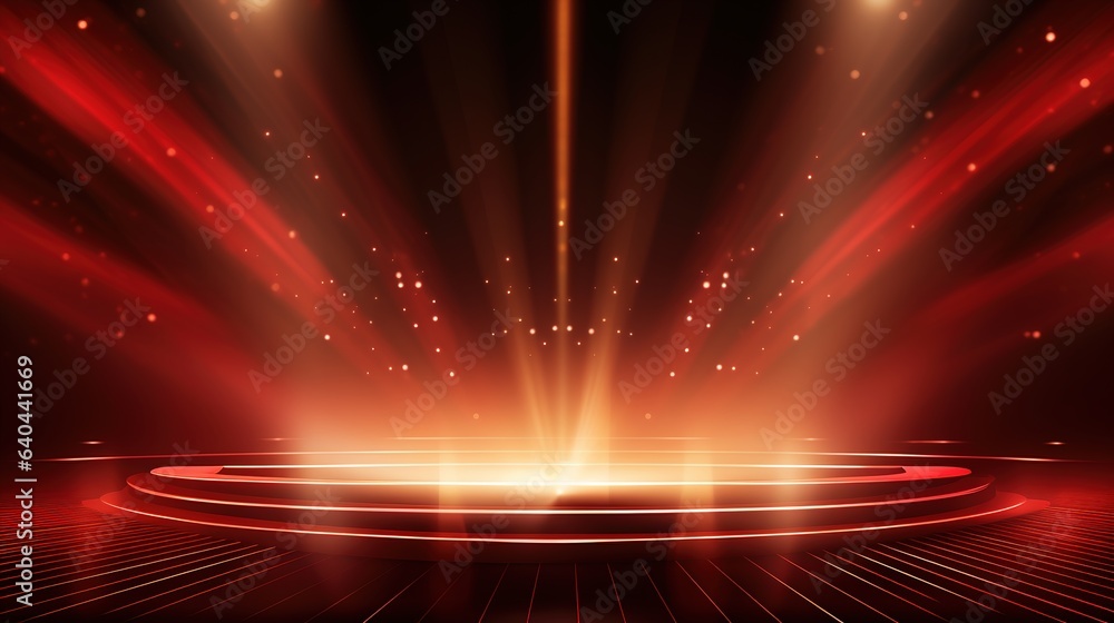 Aufkleber abstract background with lights and abstract light patterns