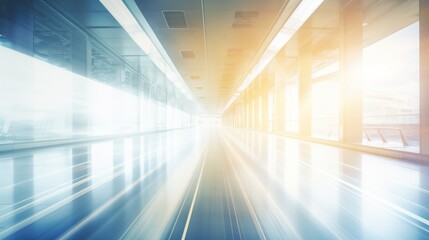 Obraz premium Blurry background with repeated motion blur