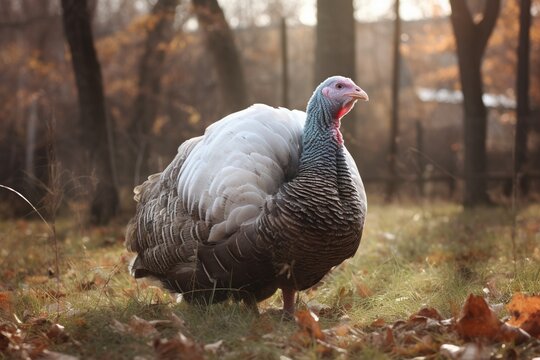 domestic turkey outdoors
