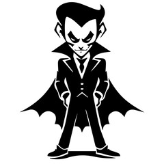 vampire silhouette vector
