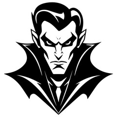 vampire silhouette vector