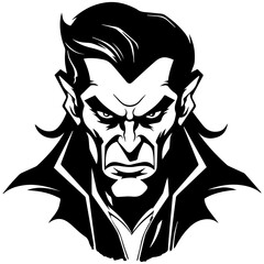 vampire silhouette vector