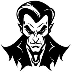 vampire silhouette vector