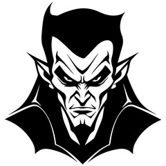 vampire silhouette vector