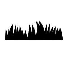 grass silhouette illustration