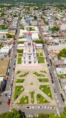 Fototapeta premium Iglesia Sagrado Corazon de Jesus (Moca) provincia Espaillat. República Dominicana.