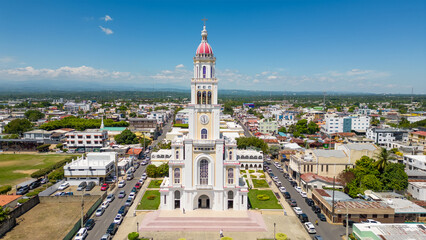 Iglesia Sagrado Corazon de Jesus (Moca) provincia Espaillat. República Dominicana.