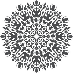 曼荼羅のベクターイラスト