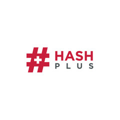 Hash plus logo