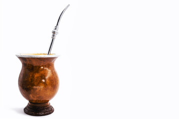 Chimarrão, or mate, is a beverage characterized by South American culture. Typical Brazilian...