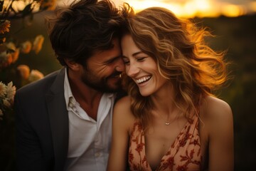 Wedding Bliss: Capturing Unforgettable Moments of Love, Joy, and Togetherness in a Beautiful Marriage Ceremony with a Stunning Bride and Handsome Groom Surrounded by Happy Family and Friends Happiness